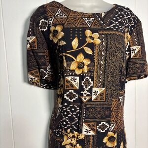 Jamie Brooke Vintage Patchwork Floral Maxi Dress Lace Up Corset Back Plus Sz 16